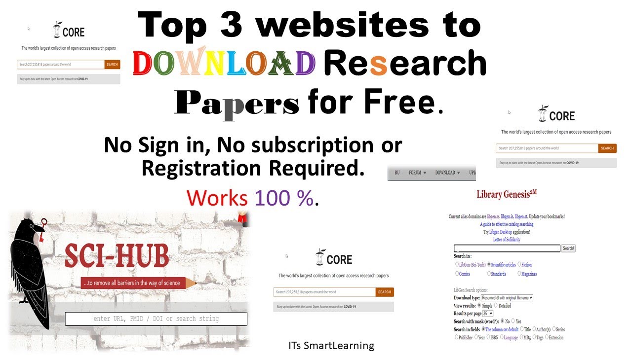 how to download paid research papers for free|top 3 websites to download research papers for free