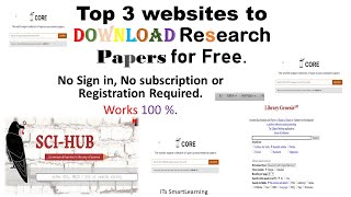 how to download paid research papers for free|top 3 websites to download research papers for free