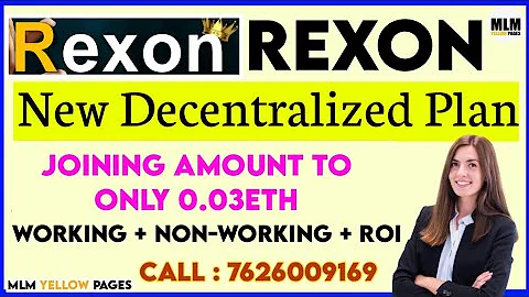 Rexon Full Business Plan !! Daily Growth !! New Pl...