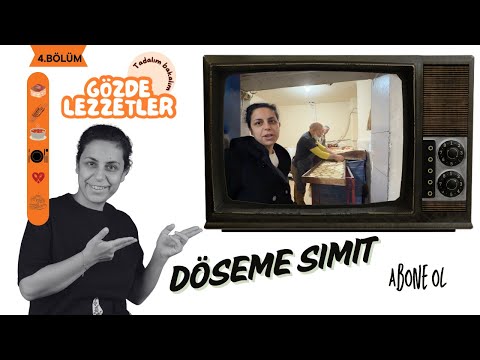 GÖZDE LEZZETLER | TARİHİ DÖŞEME SİMİT 4. BÖLÜM
