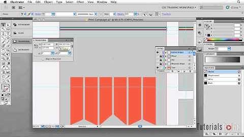 Adobe Illustrator CS5 Essentials Using the Transform Panel & Nudging