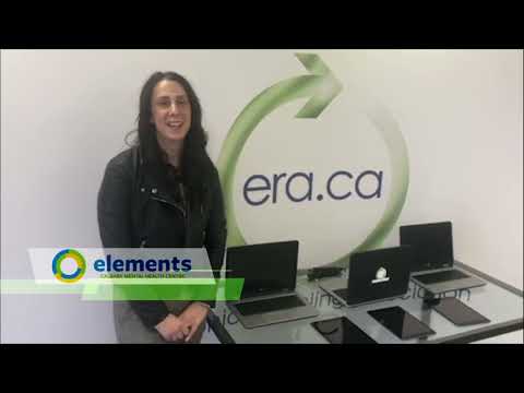 ERA Donates Tech to clients of Calgary Mental Health Services by Electronic Recycling Association