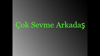 Kendinize Kısa Bir Not