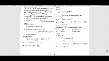 Indefinite integration/IIT JEE mains and advanced/ NDA (BITSAT/12th BY IRFAN SIR 