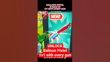 BALLOON PISTOL 1V1 with every gun FORTNITE HIVE MAP @hivecr8 hivecr8