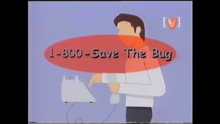Save the Y2K Bug! Channel [V] Idents (1999)
