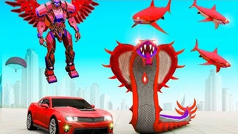 Robot Machine Dinazabyr,Enjoy transforming car robot snake games of robot transforming-Temu Gamer.
