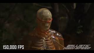 det cord wrapped around ballistic dummy