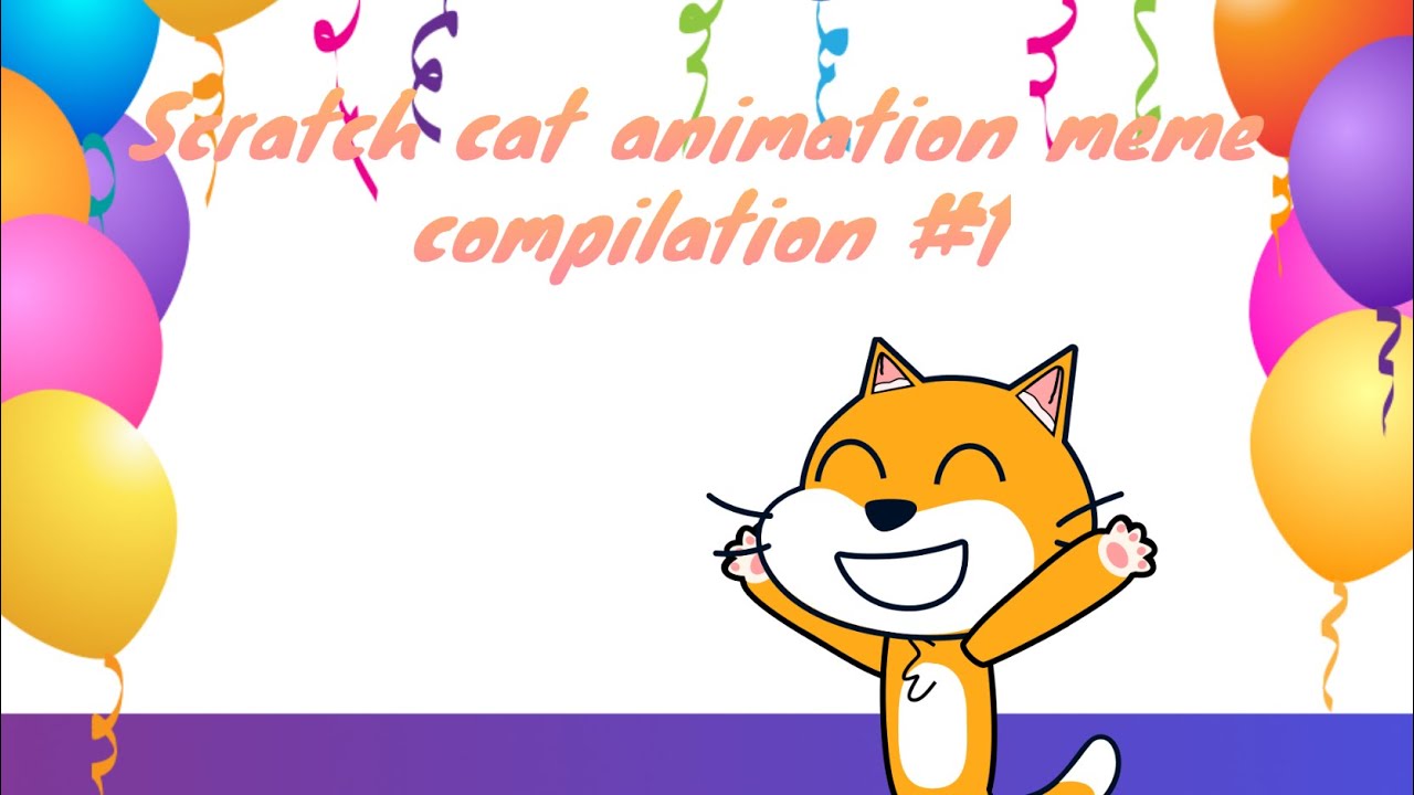 Scratch cat animation meme compilation #1 - YouTube