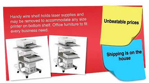 Dual Laser Dot Matrix Printer Stand - ofconcepts.com