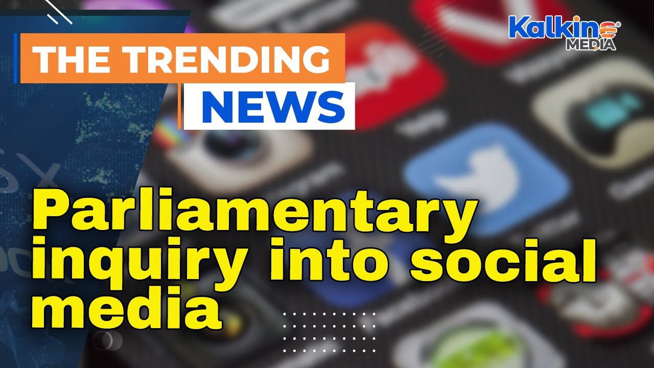 Parliamentary inquiry into social media - YouTube