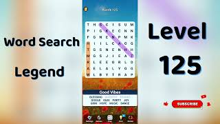 Word Search Legend Level 125 Answers 🔠 | Puzzle Game Answers & Tips | Go Answer screenshot 2