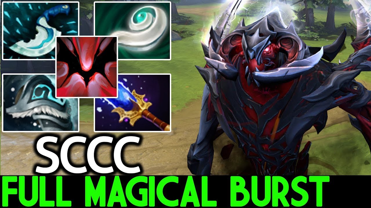 SCCC [Shadow Fiend] Full Magical Burst 26 Kills Insane Game 7.21 Dota 2 - YouTube