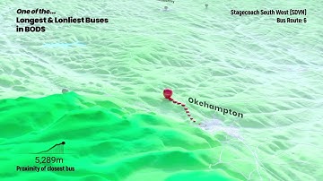 Bus Visualisations: Episode 1 - The Loneliest Bus