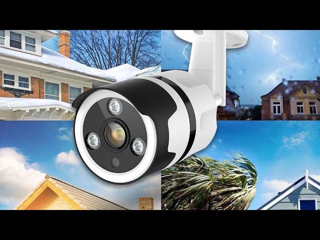 Outdoor Security Camera, Netvue 1080P Wifi Bullet Surveillance Camera  Two-Way Audio 