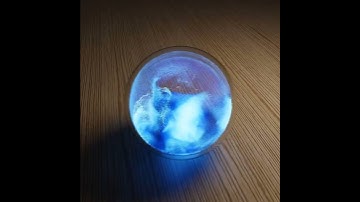 Magical particles in blender 3D