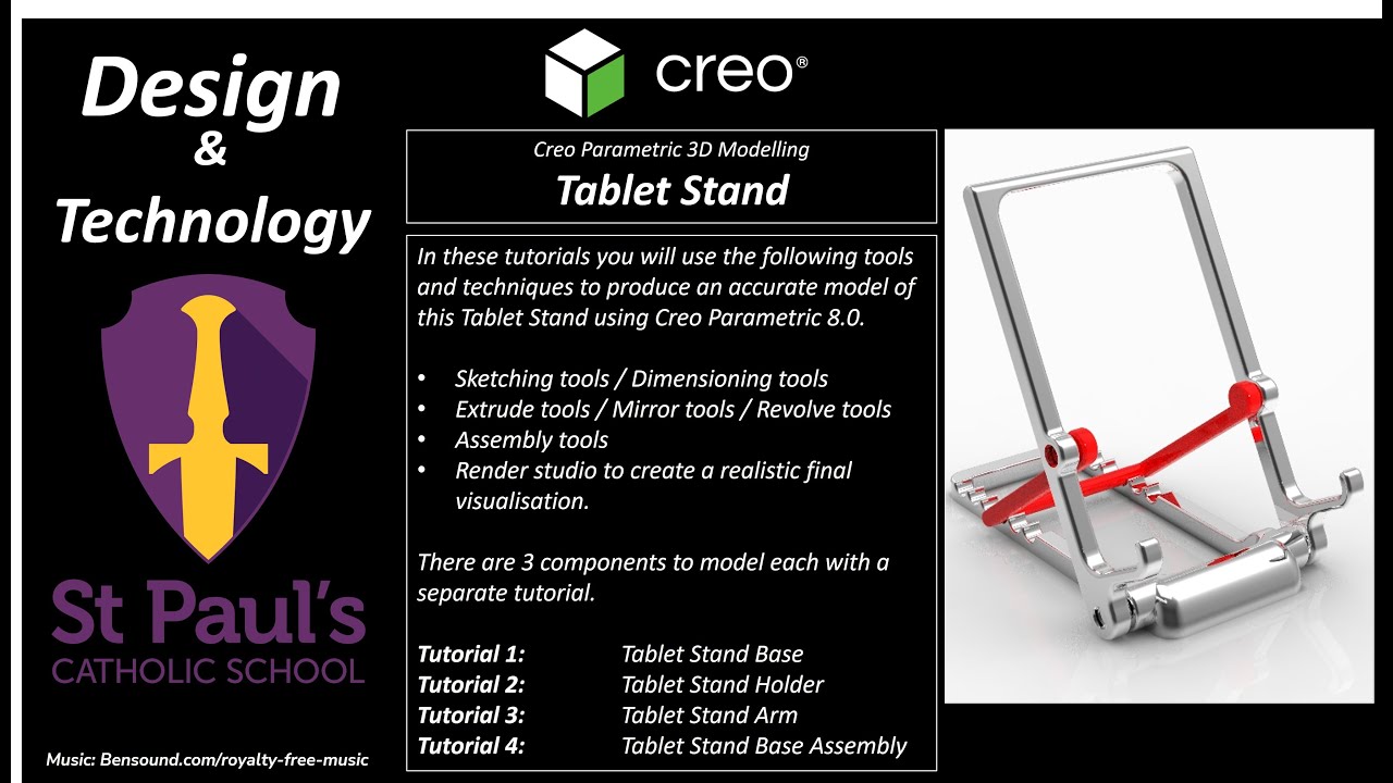 Tutorial 2 Tablet Stand Holder - YouTube