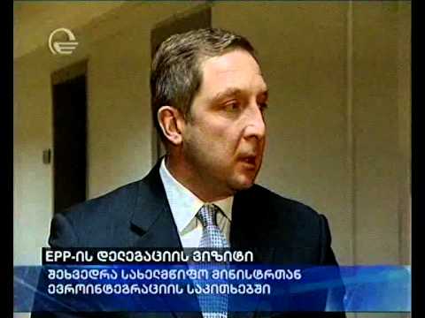 EPP-ის დელეგაციის ვიზიტი