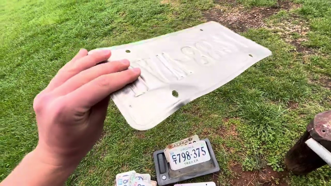 License plate collection (found)