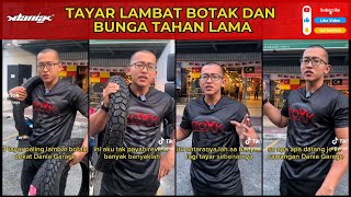 3 Tayar Paling Lambat Botak Dan Bunga Tahan Lama... Kalau pakai buat runner mmg mantap screenshot 3