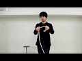 【手品・マジック動画】ロープスルーシルク2種　演技：戸崎拓也