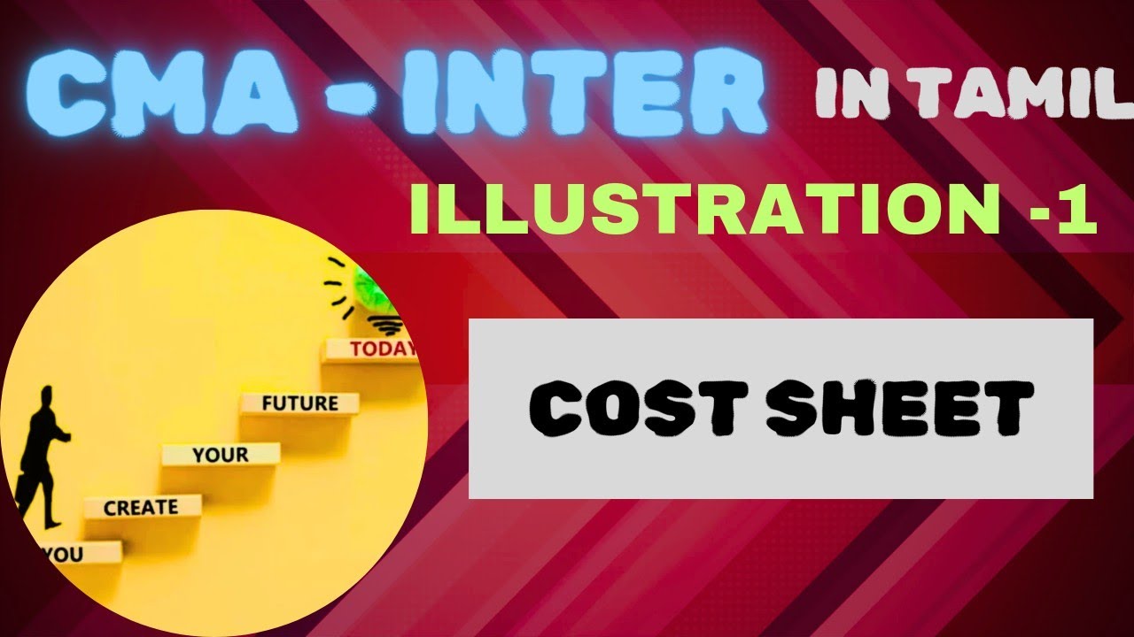 Illus 1 | COST SHEET | Cost Accounting | CMA inter | 2022 syllabus ...