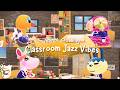 Animal Crossing Classroom Jazz Vibes 📚🎨 | Studying & Creative Moments with Your Favorite Villagers