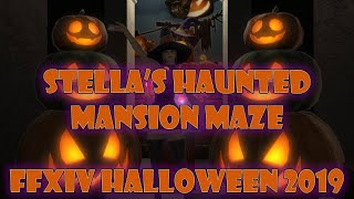 Stella's Haunted Mansion Maze - FFXIV Halloween 2019 Housing Project!
