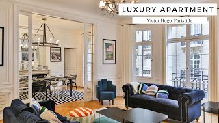 Luxury Haussmannien Paris Apartment For Rent 4BRM | Victor Hugo 16th District | PARISRENTAL ref59088