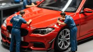 Tiny Workers Restore a Neglected BMW F60 | Diorama Build