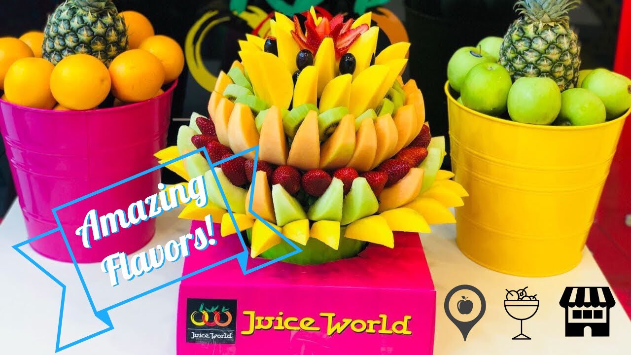 JUICE WORLD Amazing Flavors! 🍧🍵🥤 YouTube