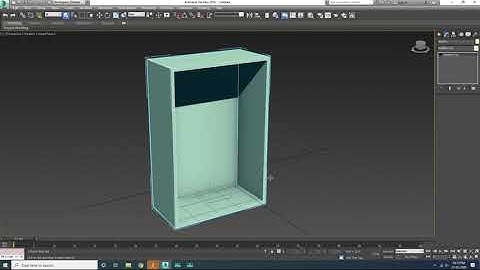 3ds Max Bookshelf Modeling Tutorial Basic  BY MAX