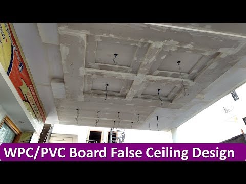 Wpc Pvc Board False Ceiling Design For Exterior Area