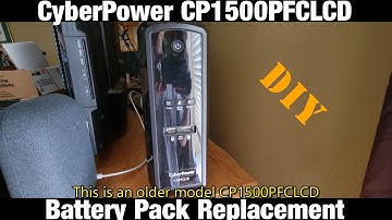 CyberPower CP1500PFCLCD (Older/Original Model) Battery Pack Replacement with 3rd-Party Batteries