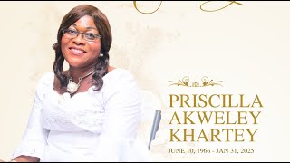 Burial Service of Mad. Priscilla Akweley Khartey