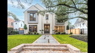 3637 Meadow Lake - $4,995 Million - Remarkable New Development in River Oaks