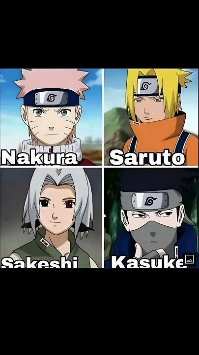 Team-7 change hair color 😅#youtubeshorts #naruto #narutoshippuden #anime #team7 #fyp #viral