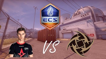 POV - Device (Astralis)(24-14) vs NiP / nuke / ECS Season 6