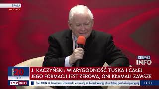 Prezes PiS Jarosław Kaczyński: Polsce potrzebna jest jedność [CAŁE WYSTĄPIENIE]