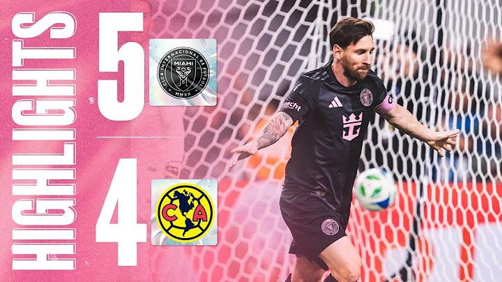 HIGHLIGHTS:  Inter Miami CF 2-2 Club América | 3-2 on Pens | Messi, Aviles, Morales