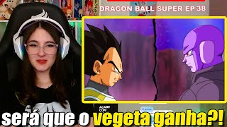 Dragon Ball Super Dublado episódio 37 - Vegeta VS Kyabe começa a