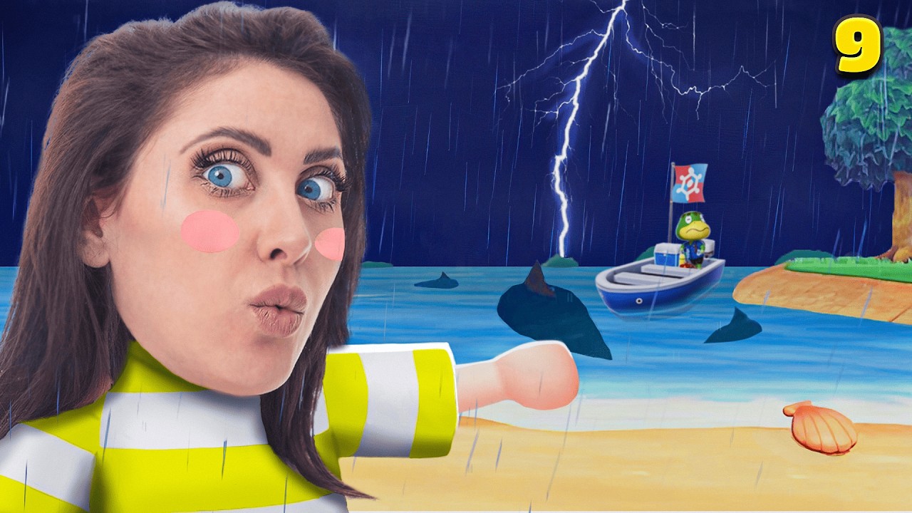 Trotz strömenden Regen farme ich auf meiner Insel weiter!