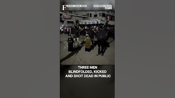 Watch: Hamas Executes Three Men Accused of Collaborating with Israel in Gaza | N18G