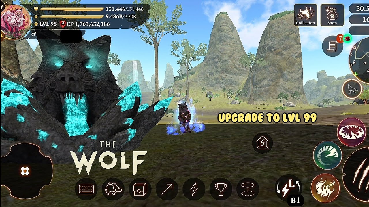 The wolf- Finally reached max lvl 🥳❗
