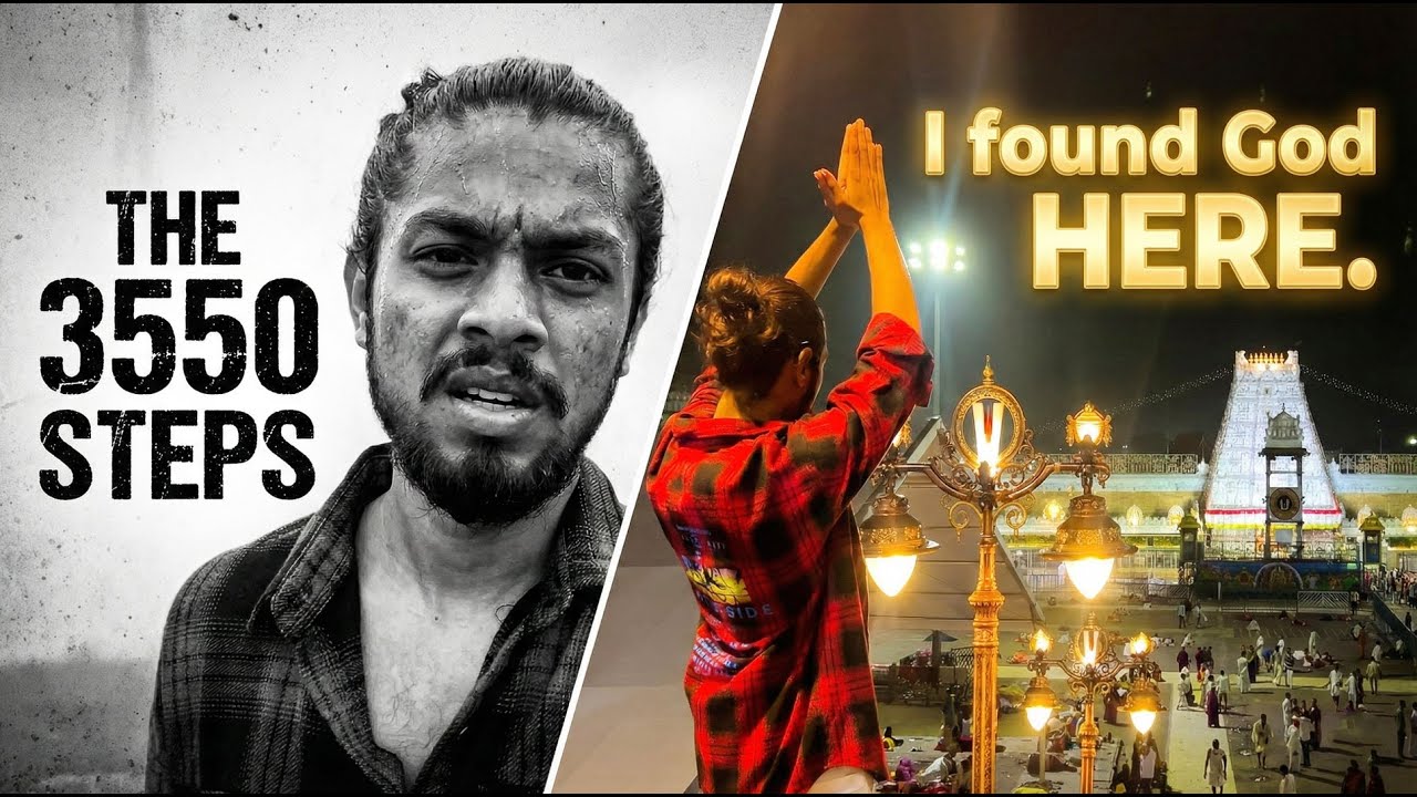 I found God here... but not in the Temple 🚩 | Tirumala Srivari Metlu