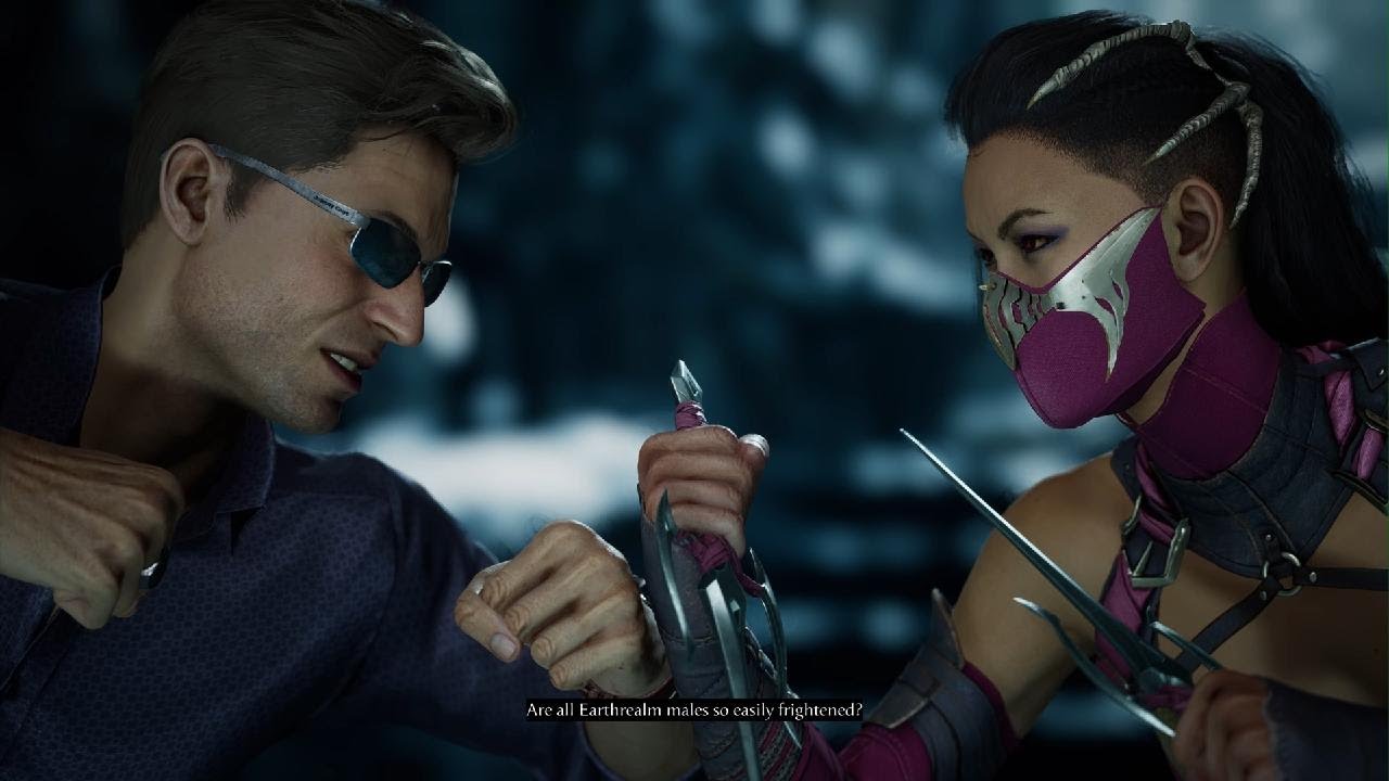 Johnny Cage vs Mileena | Brutal Mortal Kombat Fight Match | Intense ...