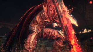Dark Souls 3 Abyss Watchers Boss Fight Sorcerer Solo
