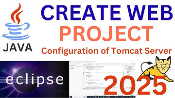 Web Project in Java [2025] | How to Create a Java Web Project in Eclipse IDE 2025-06 | Java Project