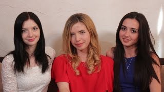 UKRAINIAN GIRLS answer on questions about FOREIGN MEN