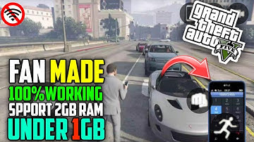 GTA 5 Android Fan Made Download MediaFire Link High Graphics Game Like Gta V On Android Device 2023